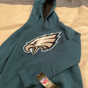 NEW Official NFL Eagles Hooded Boys Sweatshirt!